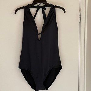 Clean Water Swimsuit Black One-Piece